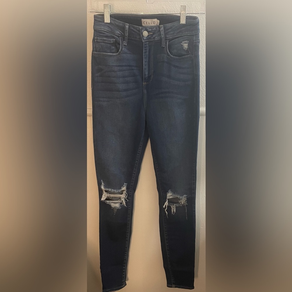 Cello stretchy high rise skinny jean